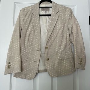 Banana Republic linen blazer